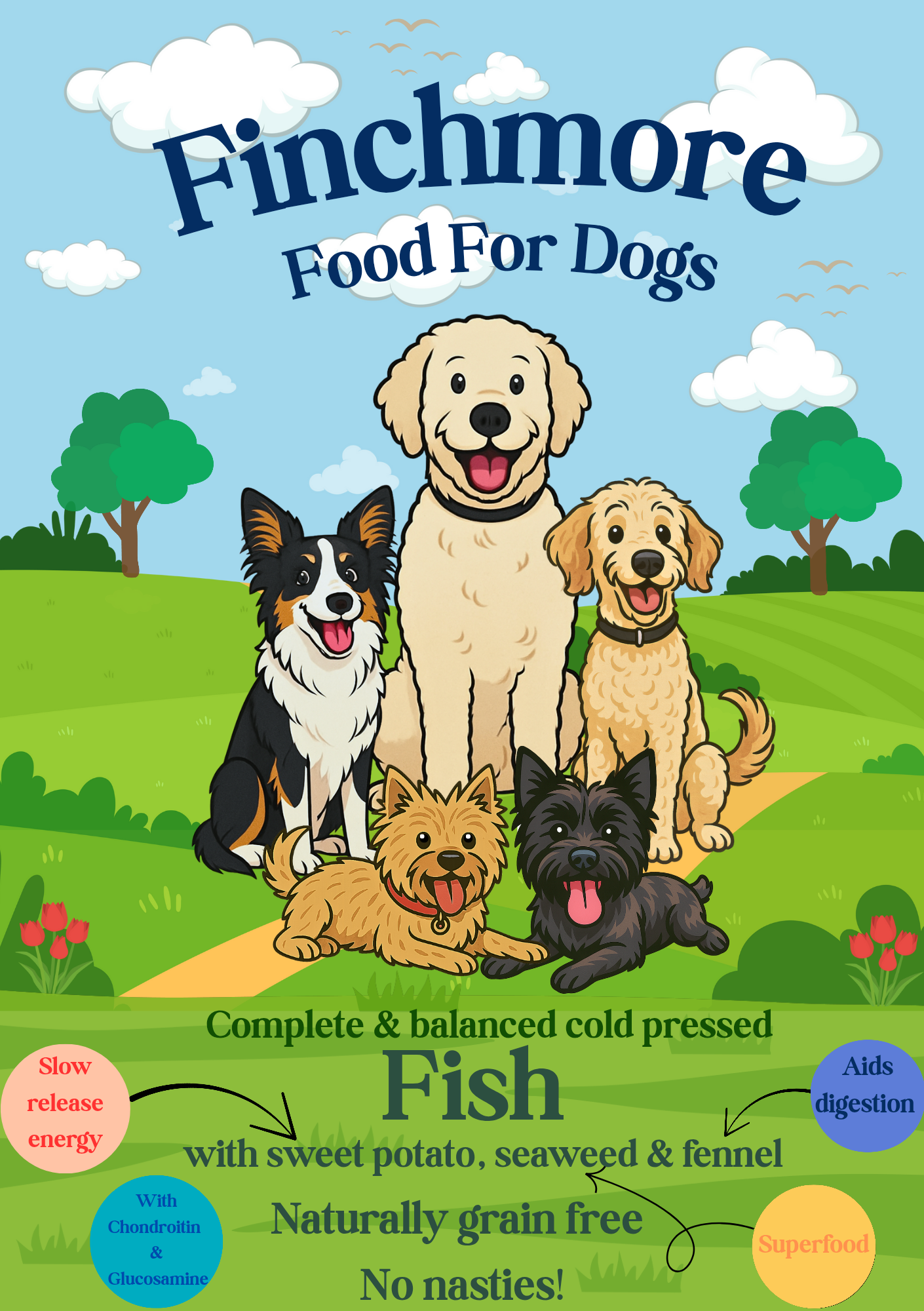 5kg Cold Pressed 3 Flavours